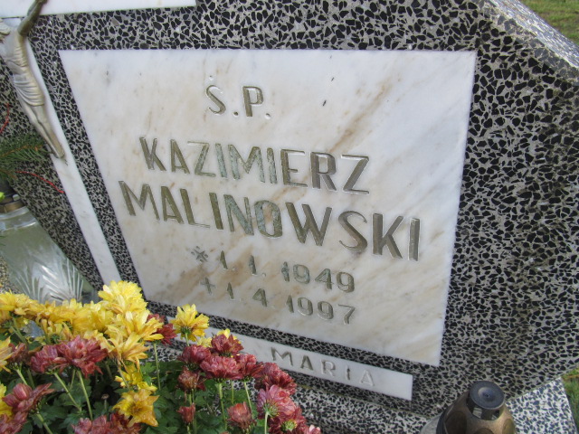 Kazimierz Malinowski 1949 Pasłęk - Grobonet - Wyszukiwarka osób pochowanych