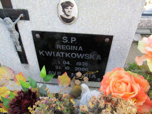 Regina Kwiatkowska 1936 Pasłęk - Grobonet - Wyszukiwarka osób pochowanych