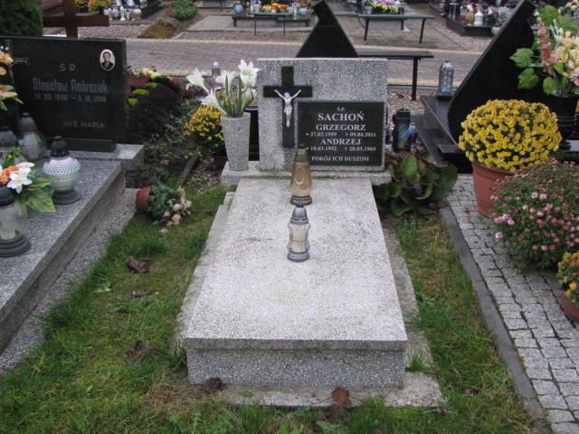 Grób Andrzej Sachoń