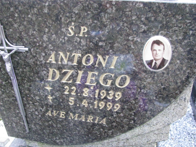 Antoni Dzięgo 1939 Pasłęk - Grobonet - Wyszukiwarka osób pochowanych