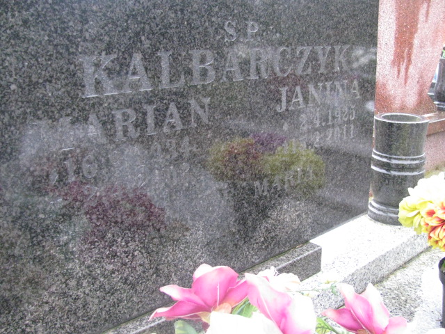 Janina Kalbarczyk 1925 Pasłęk - Grobonet - Wyszukiwarka osób pochowanych