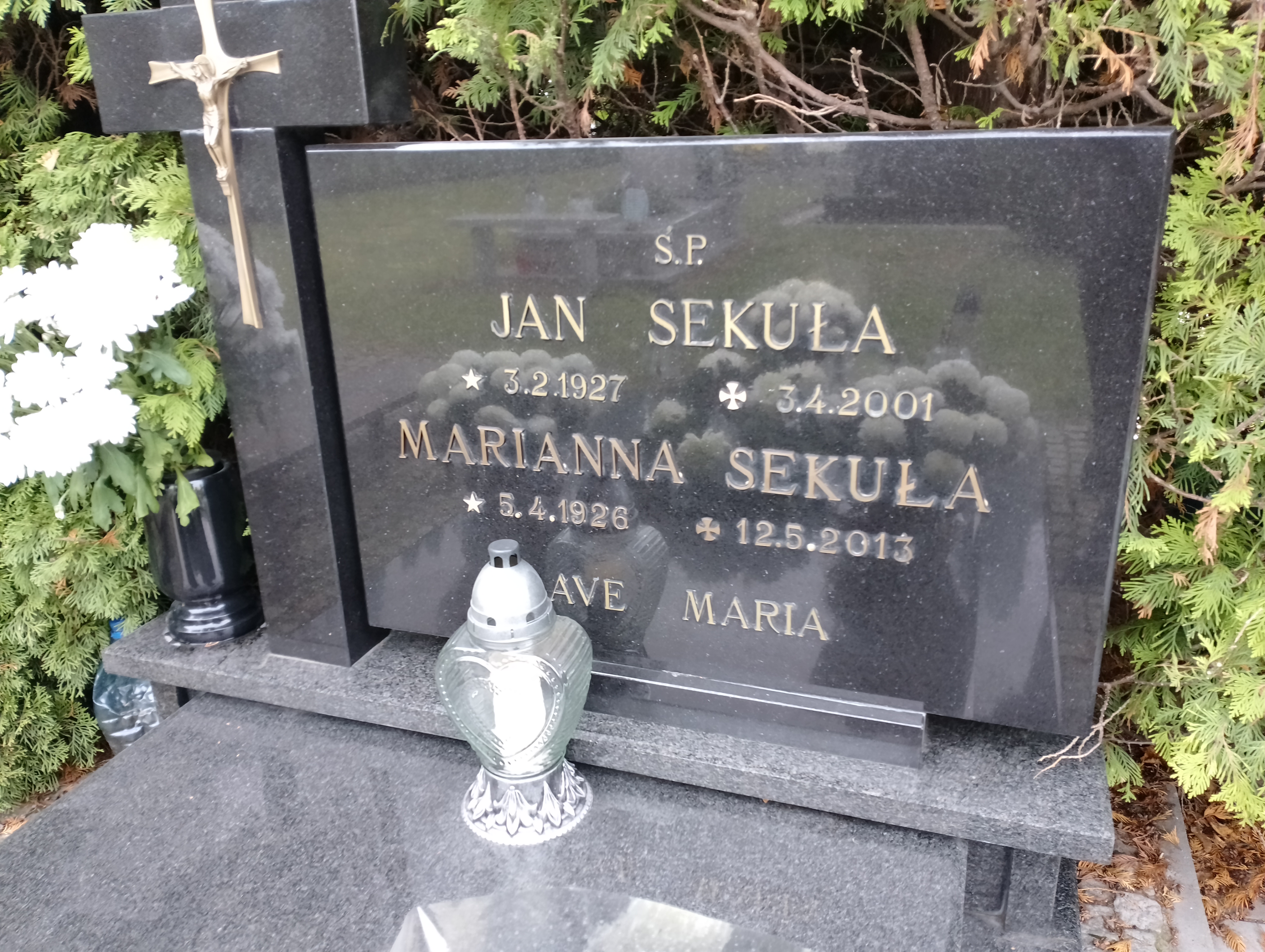 Marianna Sekuła 1926 Pasłęk - Grobonet - Wyszukiwarka osób pochowanych