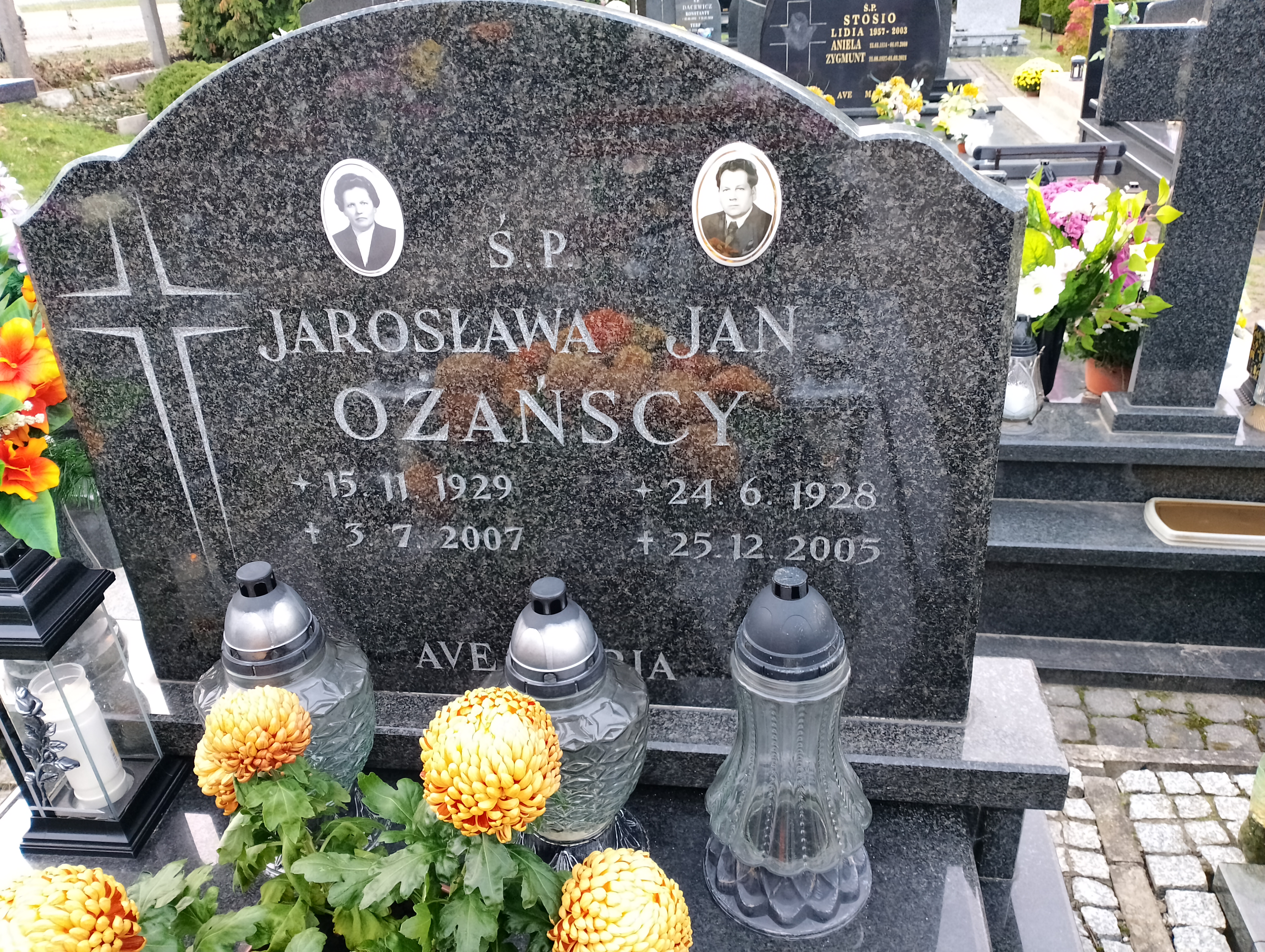 Jan Ożański 1928 Pasłęk - Grobonet - Wyszukiwarka osób pochowanych