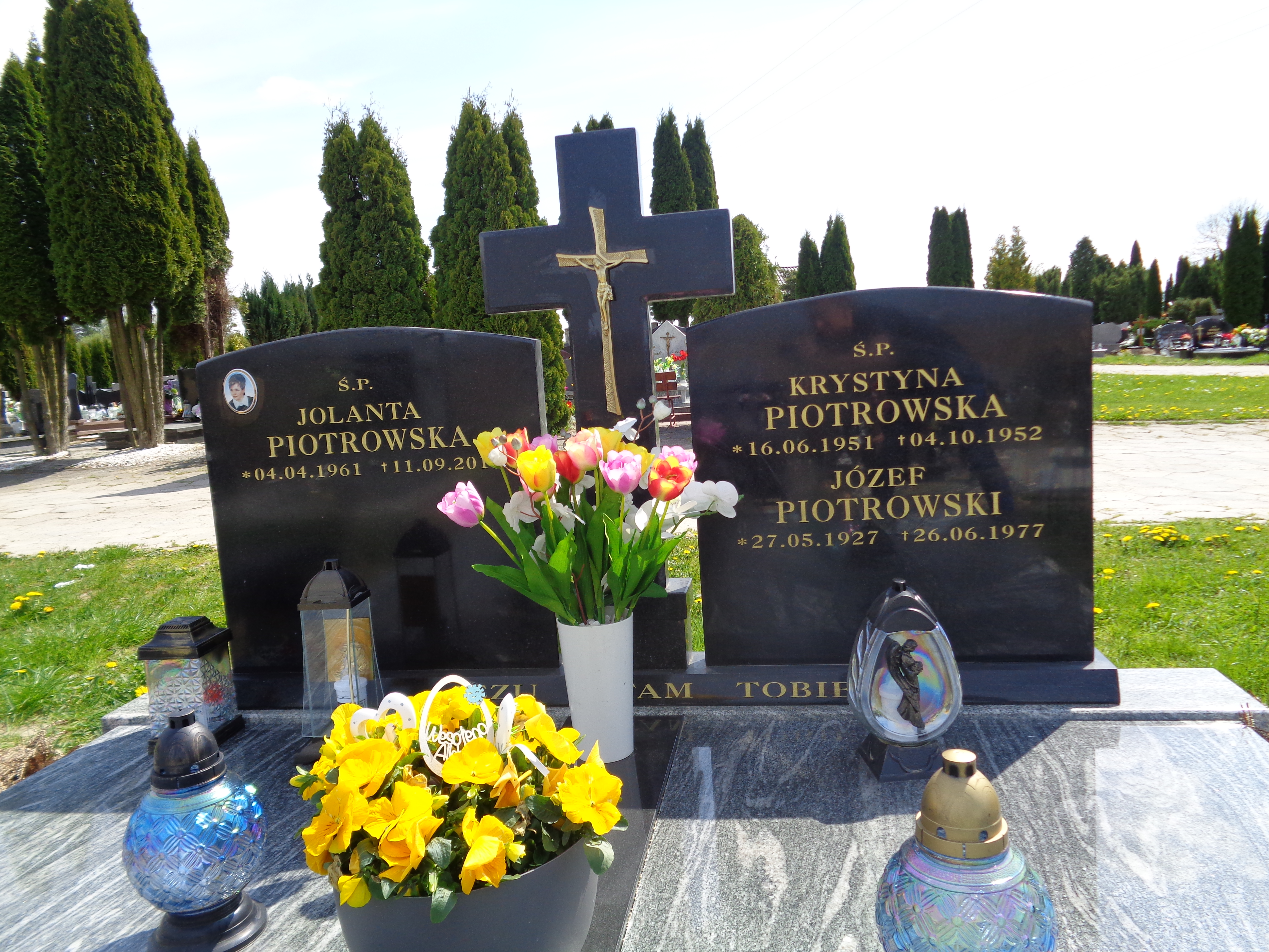 Jolanta Piotrowska 1961 Pasłęk - Grobonet - Wyszukiwarka osób pochowanych