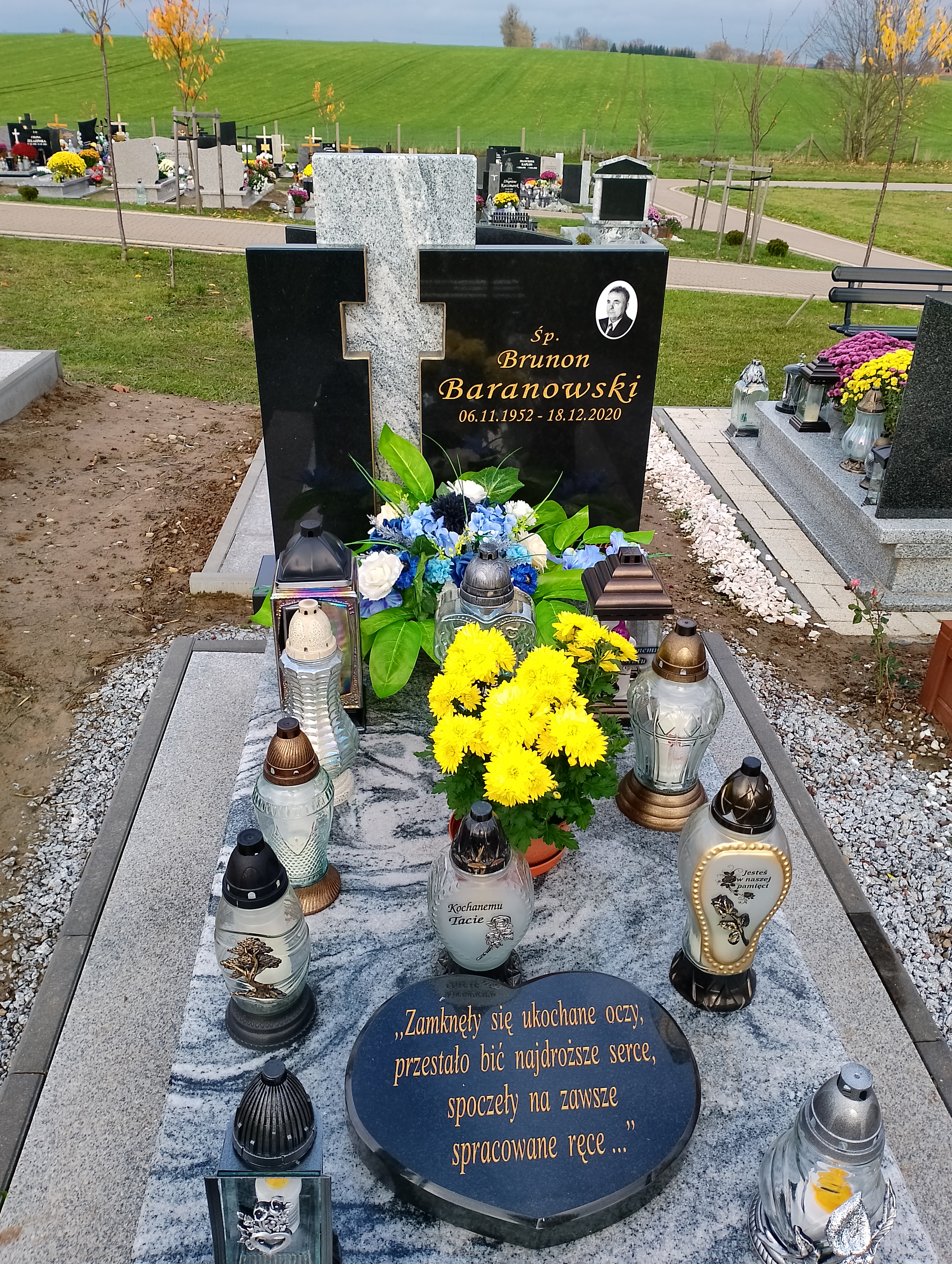 Brunon Baranowski 1952 Pasłęk - Grobonet - Wyszukiwarka osób pochowanych
