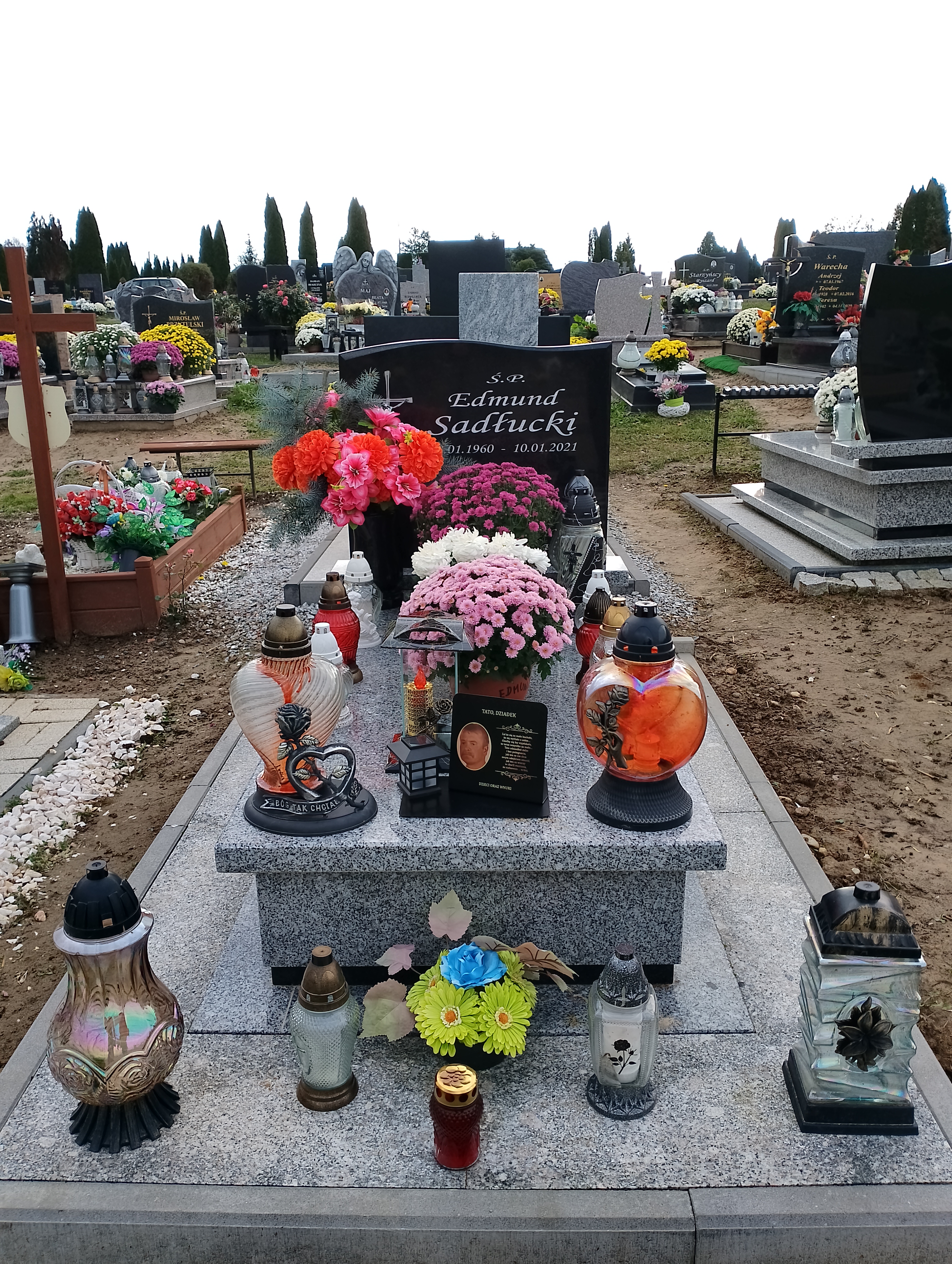 Grób Edmund Sadłucki 