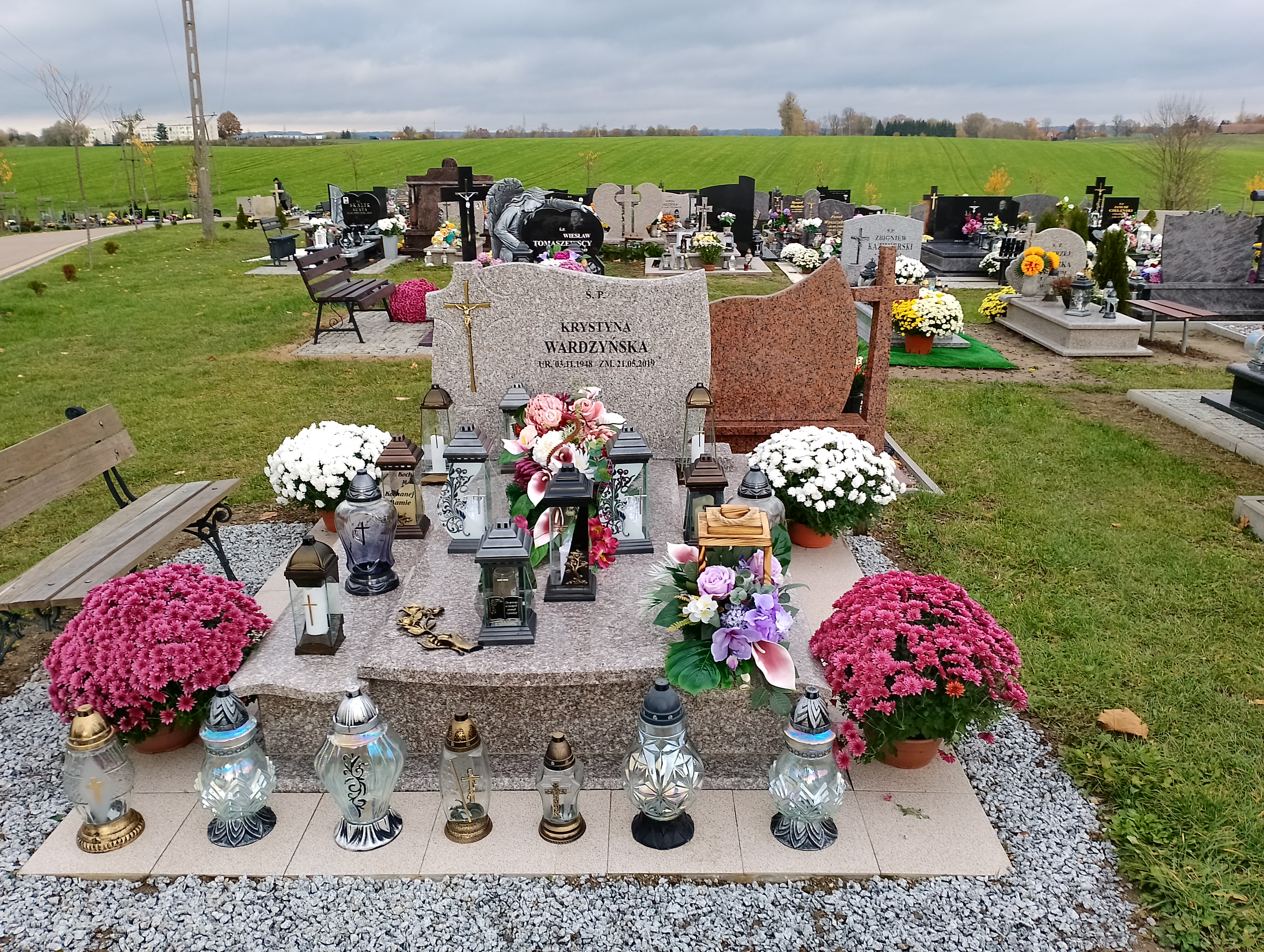 Krystyna Wardzyńska 1948 Pasłęk - Grobonet - Wyszukiwarka osób pochowanych