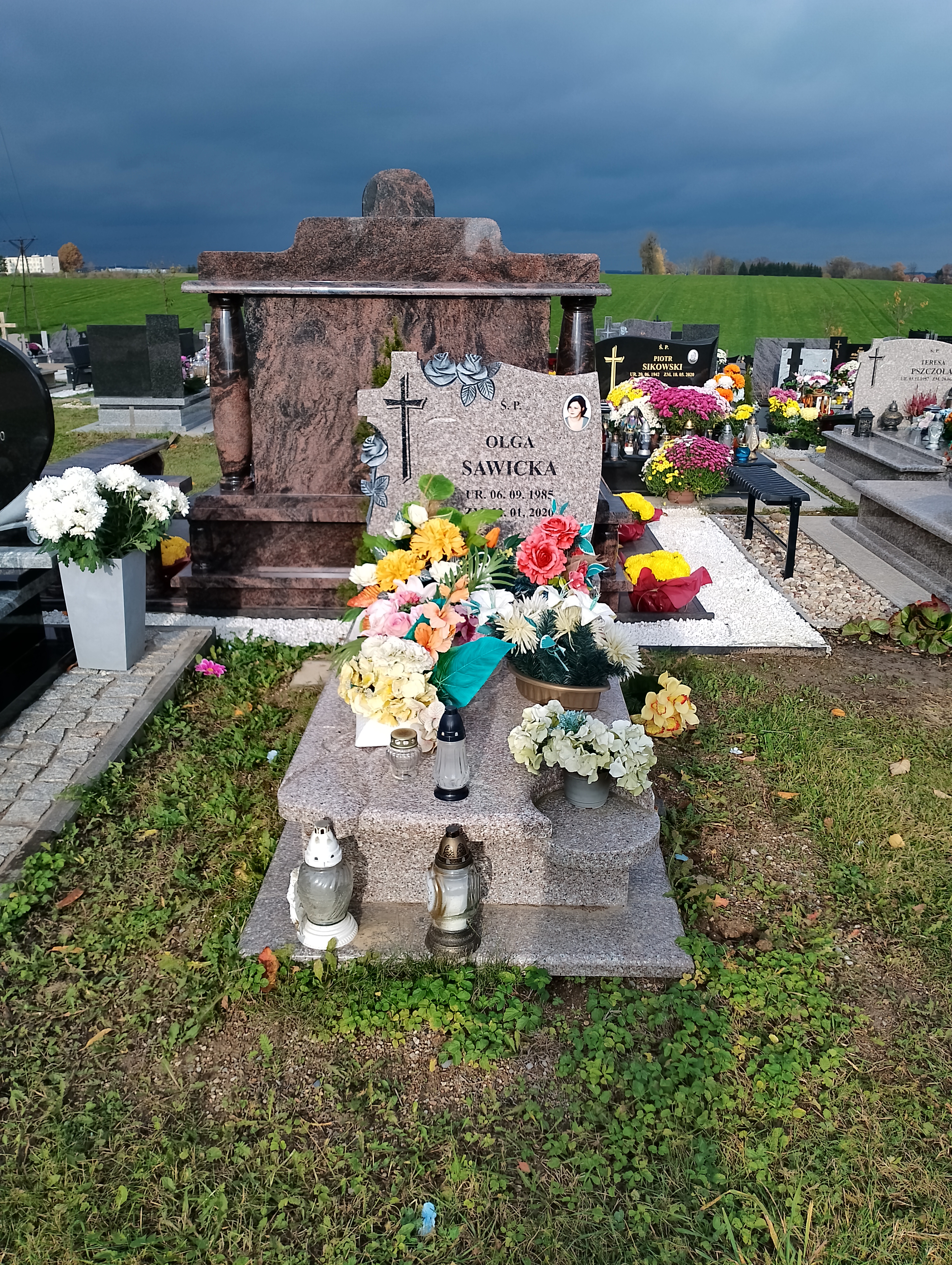Grób Olga Sawicka