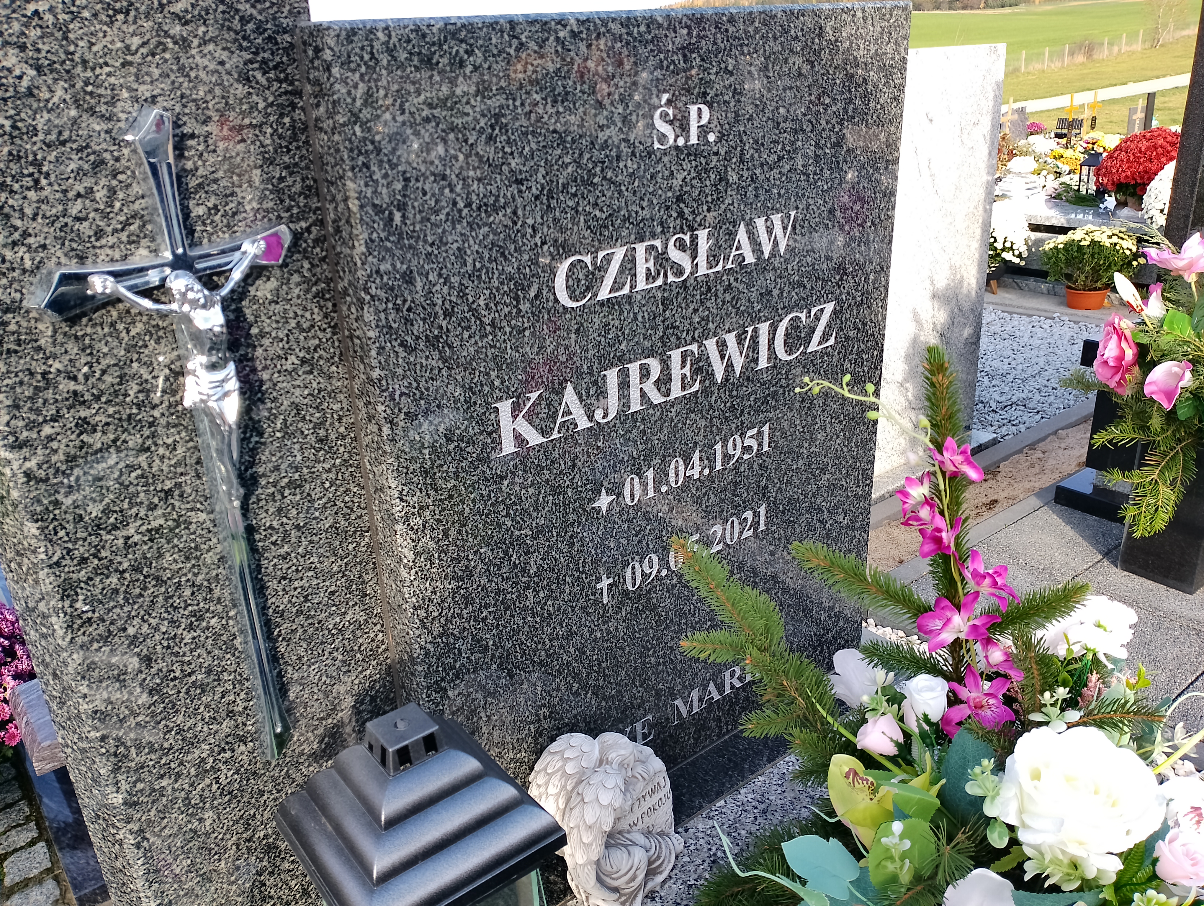 Czesław Kajrewicz  1951 Pasłęk - Grobonet - Wyszukiwarka osób pochowanych