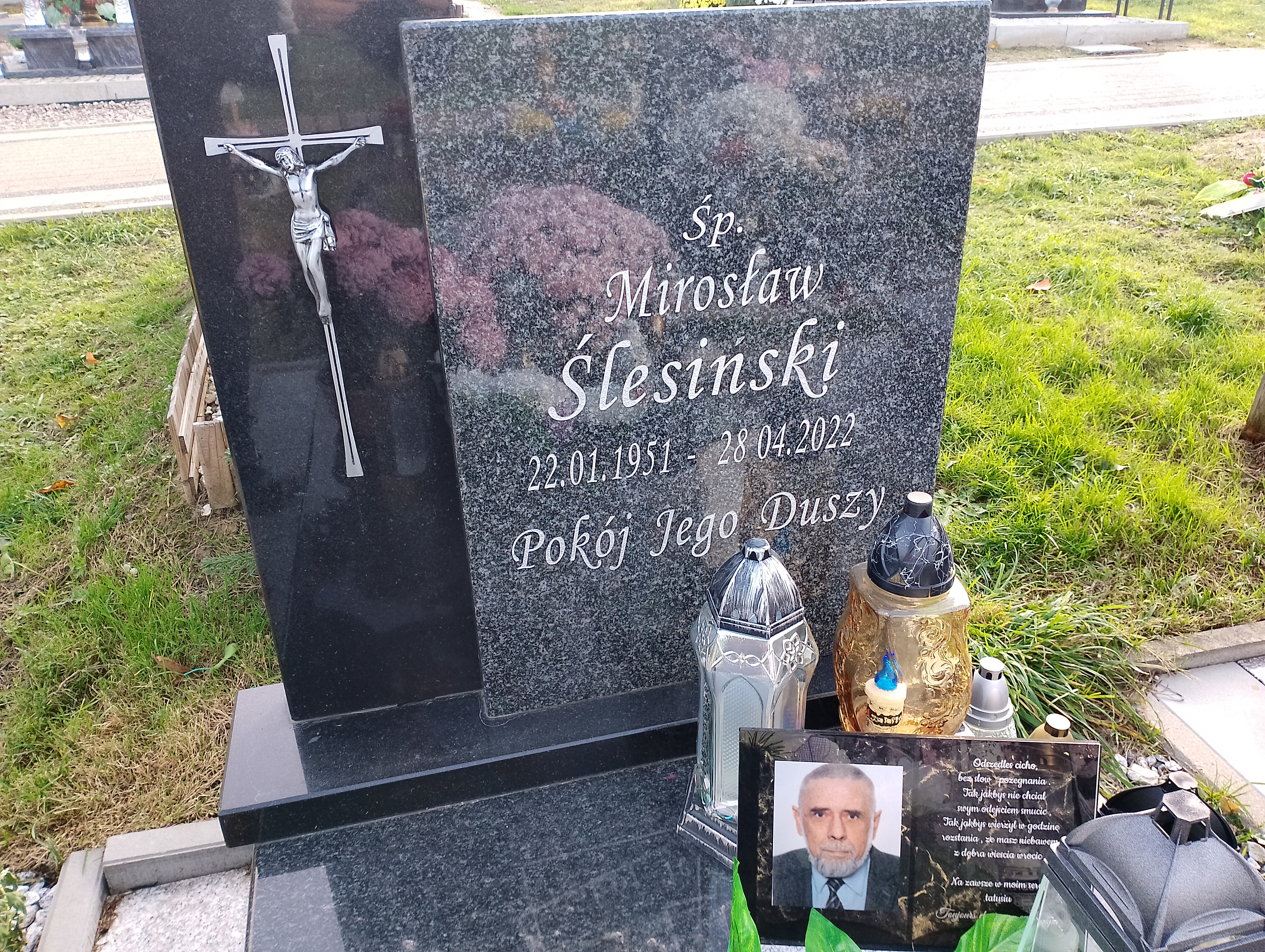 Grób Mirosław Wincenty  Ślesiński 