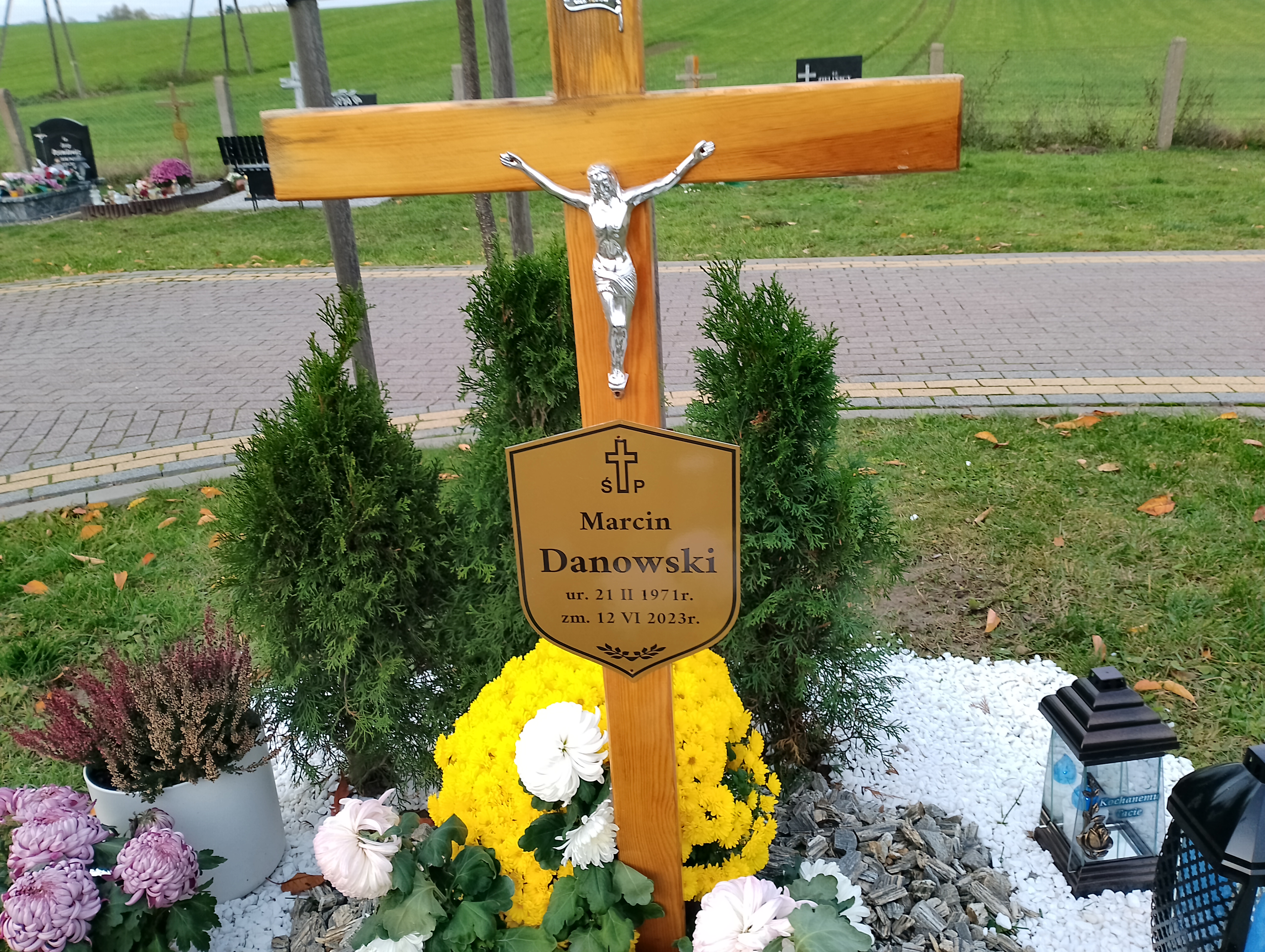 Marcin Danowski  1971 Pasłęk - Grobonet - Wyszukiwarka osób pochowanych