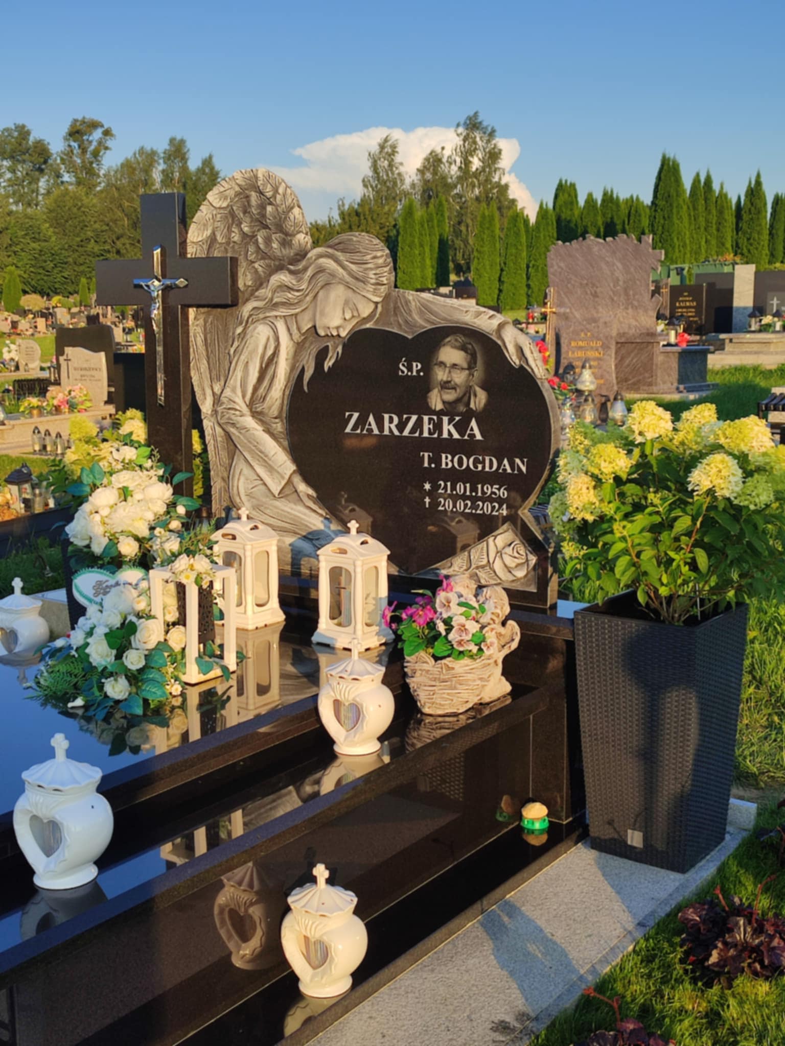 Tadeusz Zarzeka  1956 Pasłęk - Grobonet - Wyszukiwarka osób pochowanych