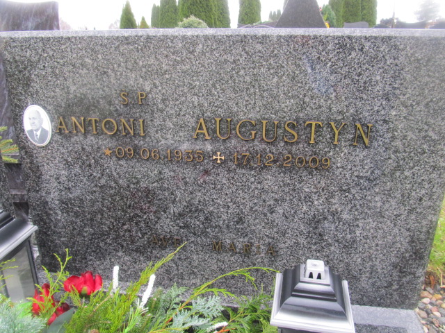 Antoni Augustyn 1935 Pasłęk - Grobonet - Wyszukiwarka osób pochowanych