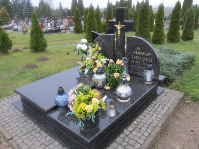 Grób Wacława Szymańska