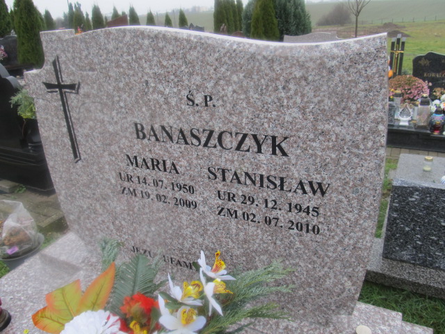 Maria Banaszczyk 1950 Pasłęk - Grobonet - Wyszukiwarka osób pochowanych
