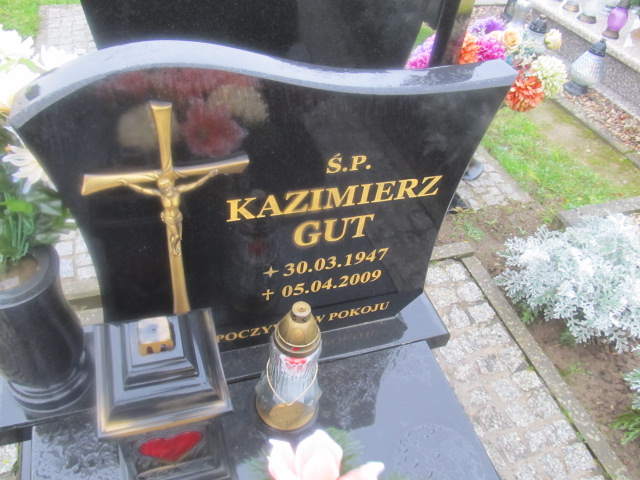 Kazimierz Gut 1947 Pasłęk - Grobonet - Wyszukiwarka osób pochowanych
