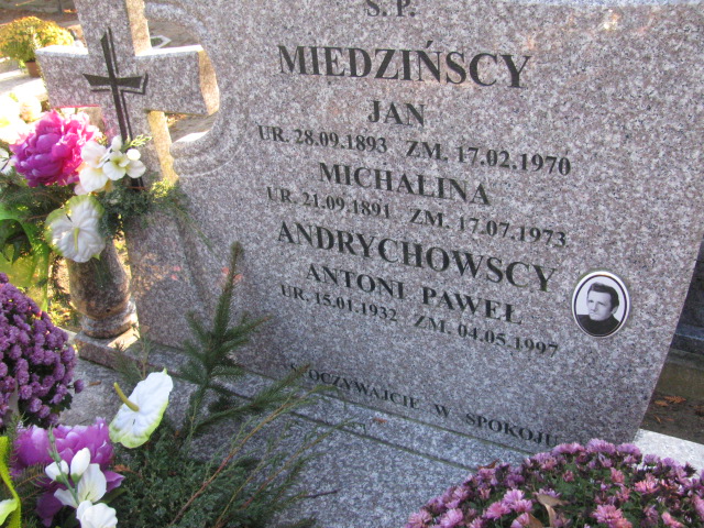 Michalina Miedzińska 1891 Pasłęk - Grobonet - Wyszukiwarka osób pochowanych