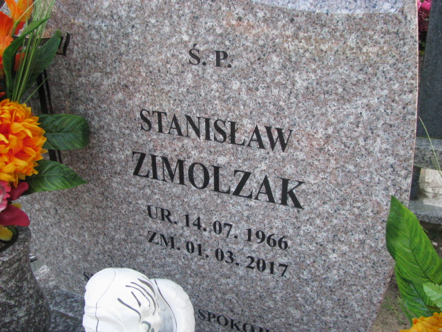 Stanisław Zimolzak 1966 Pasłęk - Grobonet - Wyszukiwarka osób pochowanych