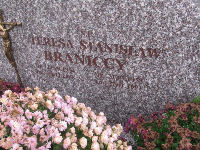 Teresa Branicka 1954 Pasłęk - Grobonet - Wyszukiwarka osób pochowanych