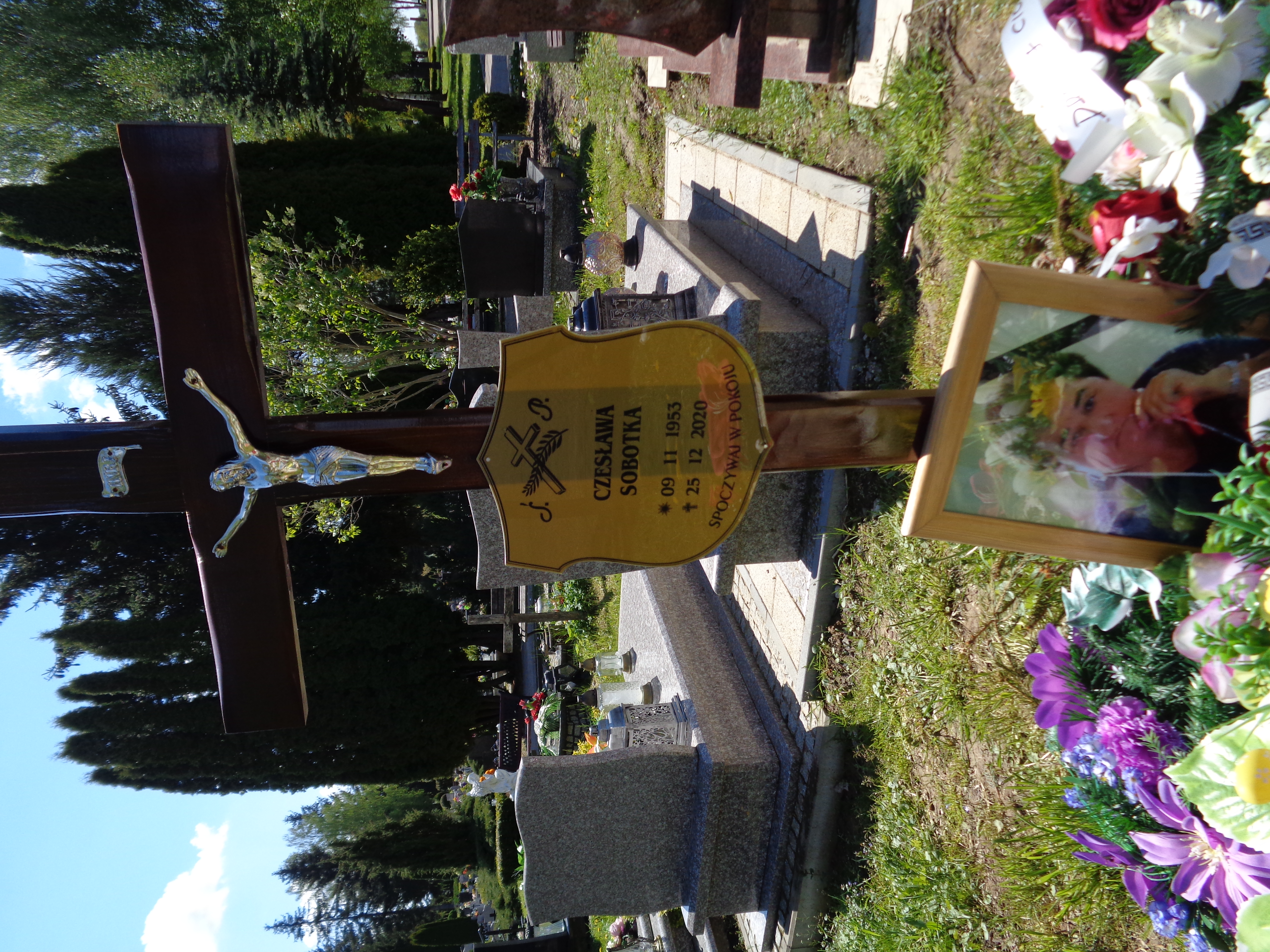Czesława Sobotka 1953 Pasłęk - Grobonet - Wyszukiwarka osób pochowanych