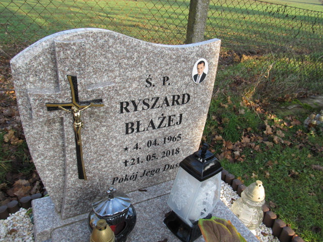 Ryszard Błażej 1965 Pasłęk - Grobonet - Wyszukiwarka osób pochowanych