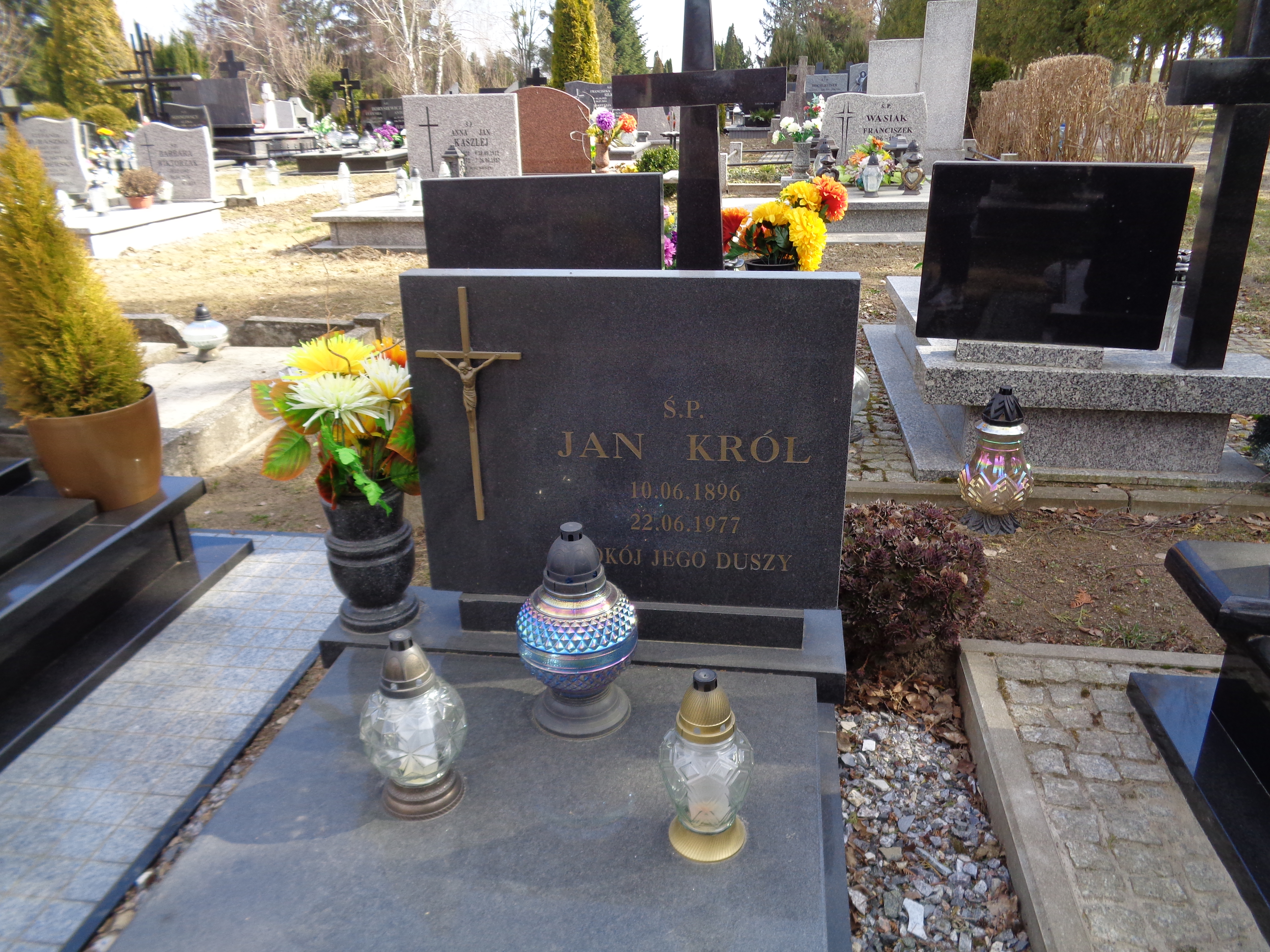 Grób Jan Król
