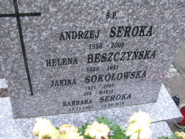 Helena Beszczyńska 1926 Pasłęk - Grobonet - Wyszukiwarka osób pochowanych