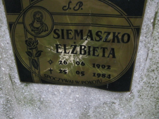 Elżbieta Siemaszko 1902 Pasłęk - Grobonet - Wyszukiwarka osób pochowanych