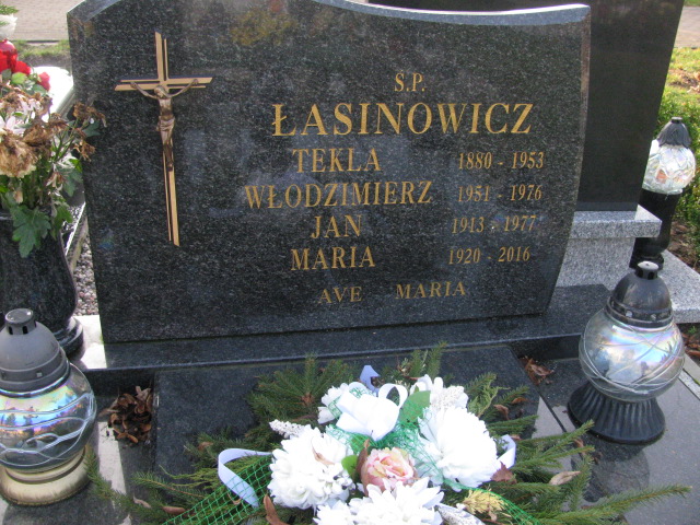 Jan Łasinowicz 1913 Pasłęk - Grobonet - Wyszukiwarka osób pochowanych