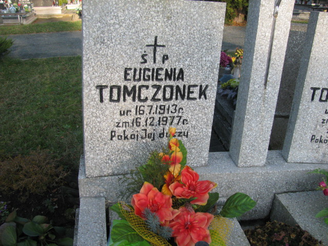 Eugenia Tomczonek 1916 Pasłęk - Grobonet - Wyszukiwarka osób pochowanych