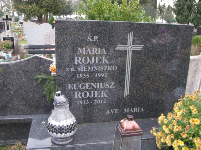 Eugeniusz Rojek 1933 Pasłęk - Grobonet - Wyszukiwarka osób pochowanych