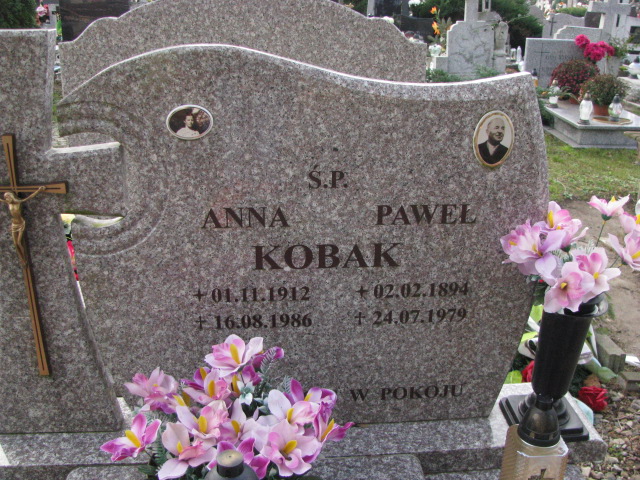 Anna Kobak 1912 Pasłęk - Grobonet - Wyszukiwarka osób pochowanych