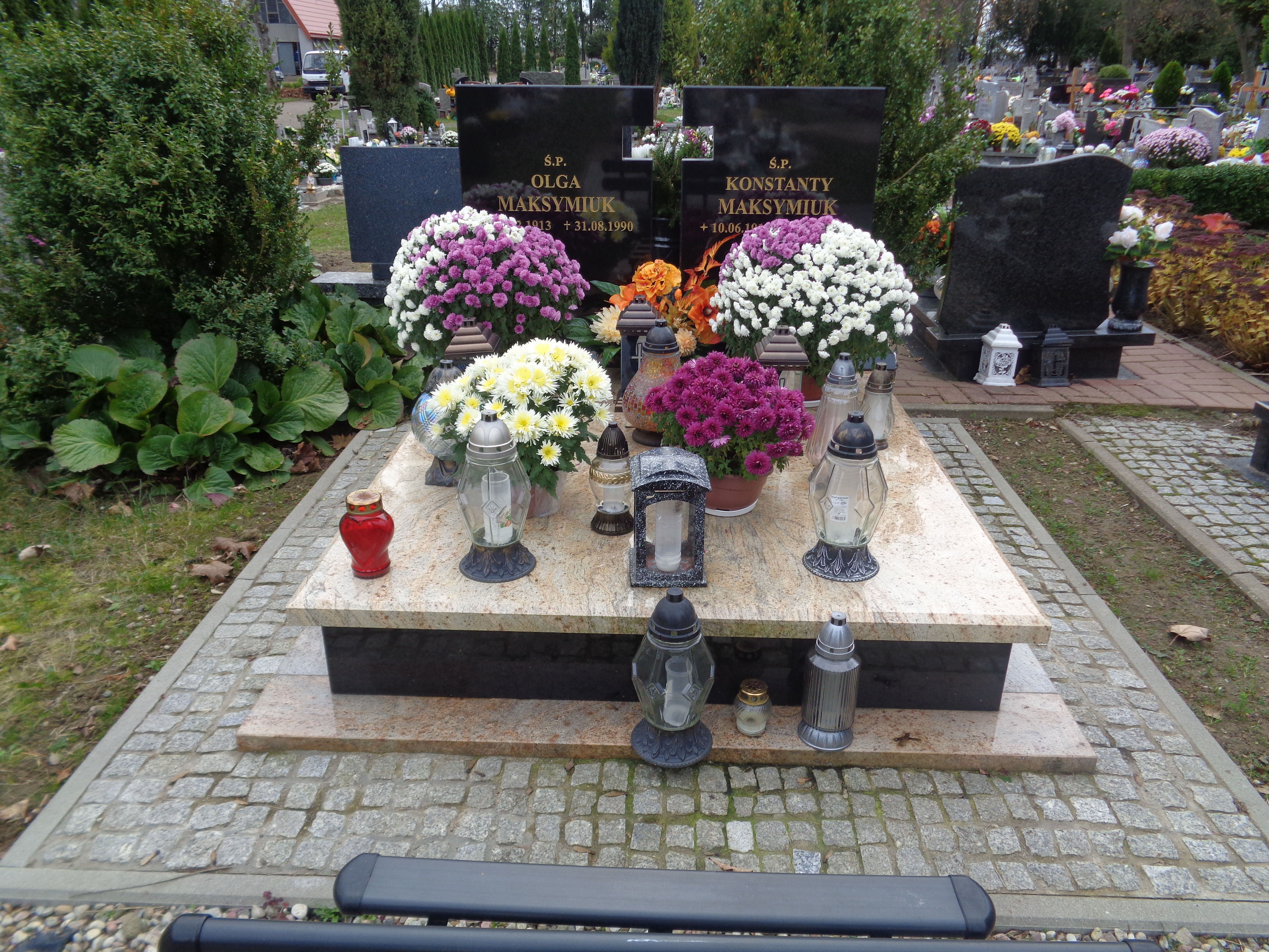 Grób Konstanty Maksymiuk