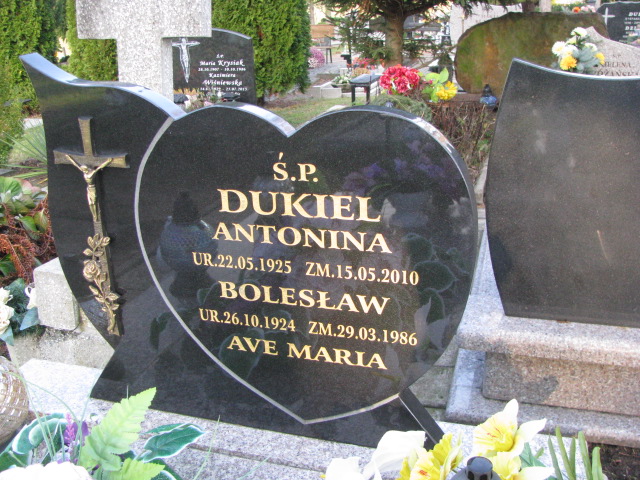 Antonina Dukiel 1925 Pasłęk - Grobonet - Wyszukiwarka osób pochowanych