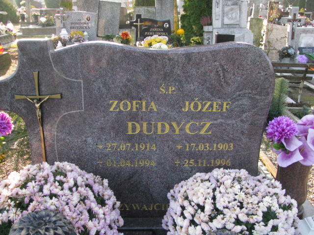 Zofia Dudycz 1914 Pasłęk - Grobonet - Wyszukiwarka osób pochowanych