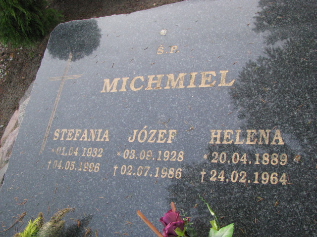 Stefania Michmiel 1932 Pasłęk - Grobonet - Wyszukiwarka osób pochowanych