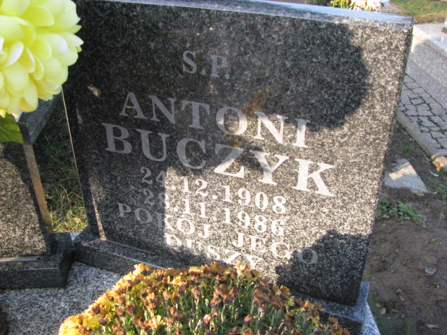 Antoni Buczyk 1908 Pasłęk - Grobonet - Wyszukiwarka osób pochowanych