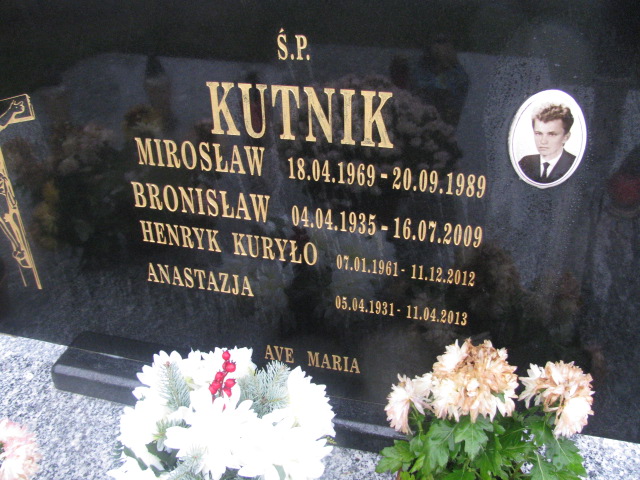 Anastazja Kutnik 1931 Pasłęk - Grobonet - Wyszukiwarka osób pochowanych