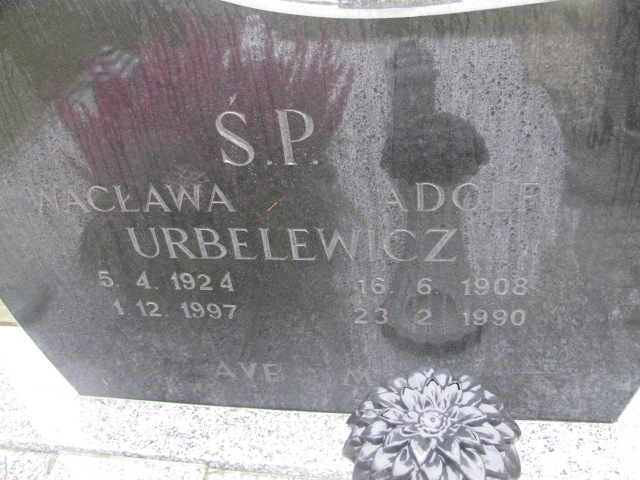 Wacława Urbelewicz 1924 Pasłęk - Grobonet - Wyszukiwarka osób pochowanych