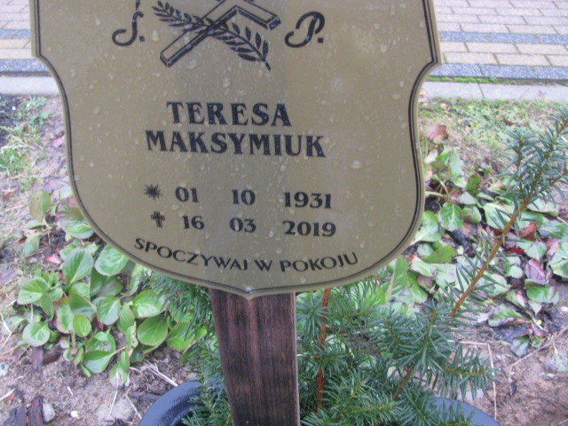 Grób Józef Maksymiuk