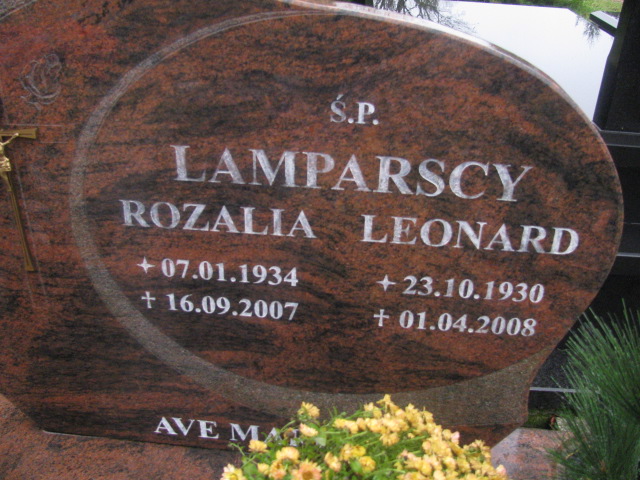 Leonard Jan Lamparski 1930 Pasłęk - Grobonet - Wyszukiwarka osób pochowanych