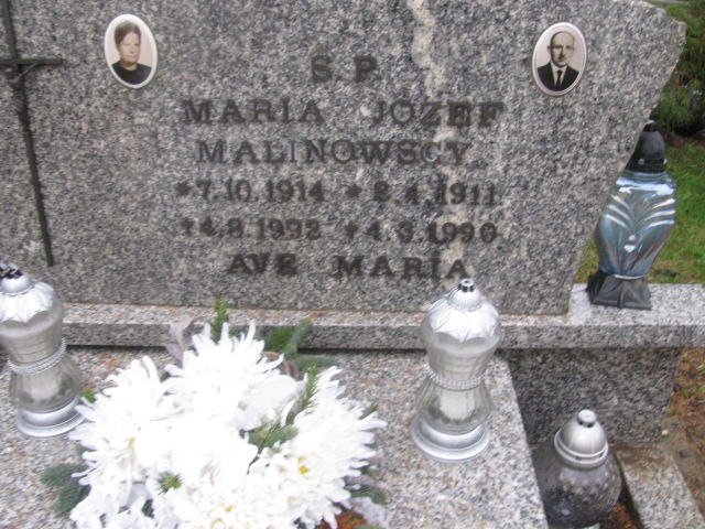 Józef Malinowski 1911 Pasłęk - Grobonet - Wyszukiwarka osób pochowanych