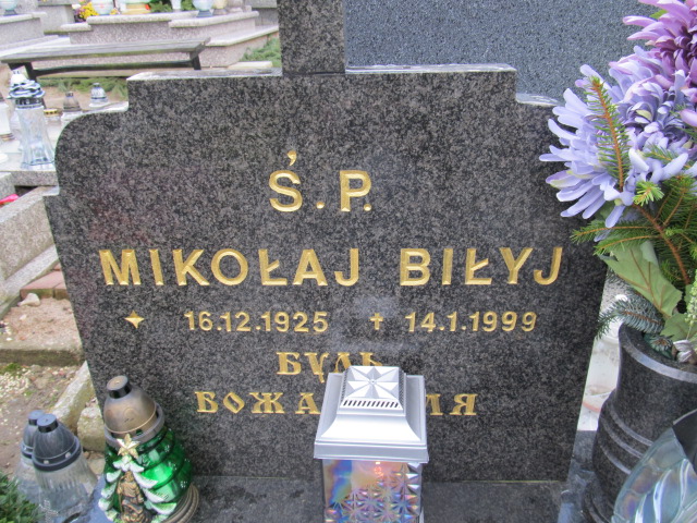Mikołaj Biłyj 1925 Pasłęk - Grobonet - Wyszukiwarka osób pochowanych