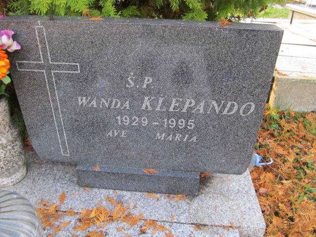 Wanda Klepando 1929 Pasłęk - Grobonet - Wyszukiwarka osób pochowanych