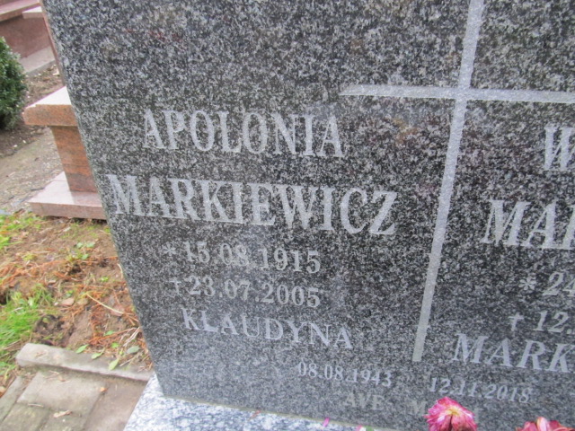 Władysław Markiewicz 1904 Pasłęk - Grobonet - Wyszukiwarka osób pochowanych