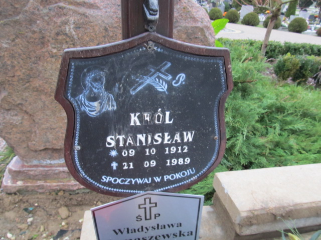 Stanisław Król 1912 Pasłęk - Grobonet - Wyszukiwarka osób pochowanych