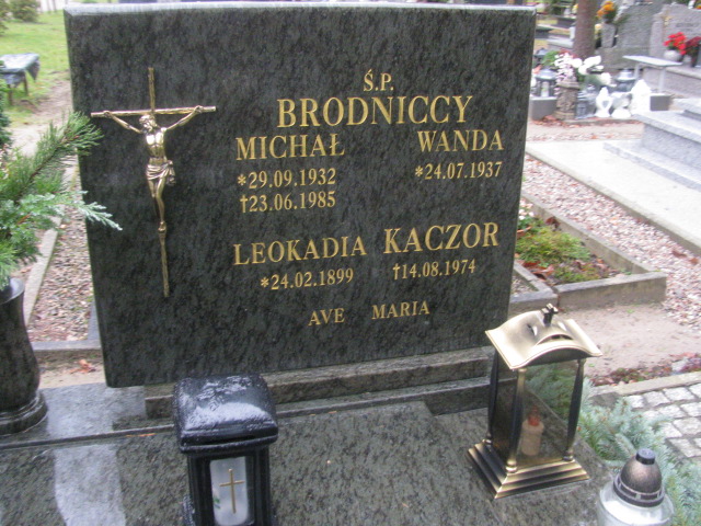 Michał Brodnicki 1932 Pasłęk - Grobonet - Wyszukiwarka osób pochowanych