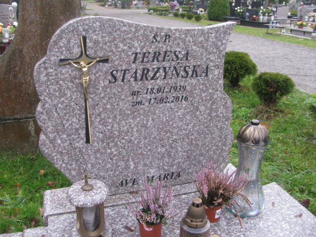 Teresa Starzyńska 1939 Pasłęk - Grobonet - Wyszukiwarka osób pochowanych