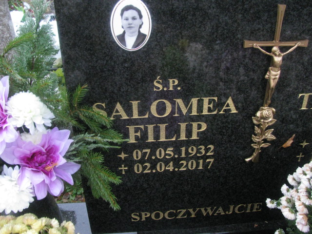 Salomea Filip 1932 Pasłęk - Grobonet - Wyszukiwarka osób pochowanych