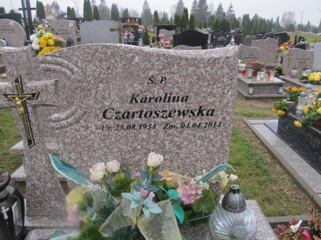 Karolina Czartoszewska 1931 Pasłęk - Grobonet - Wyszukiwarka osób pochowanych